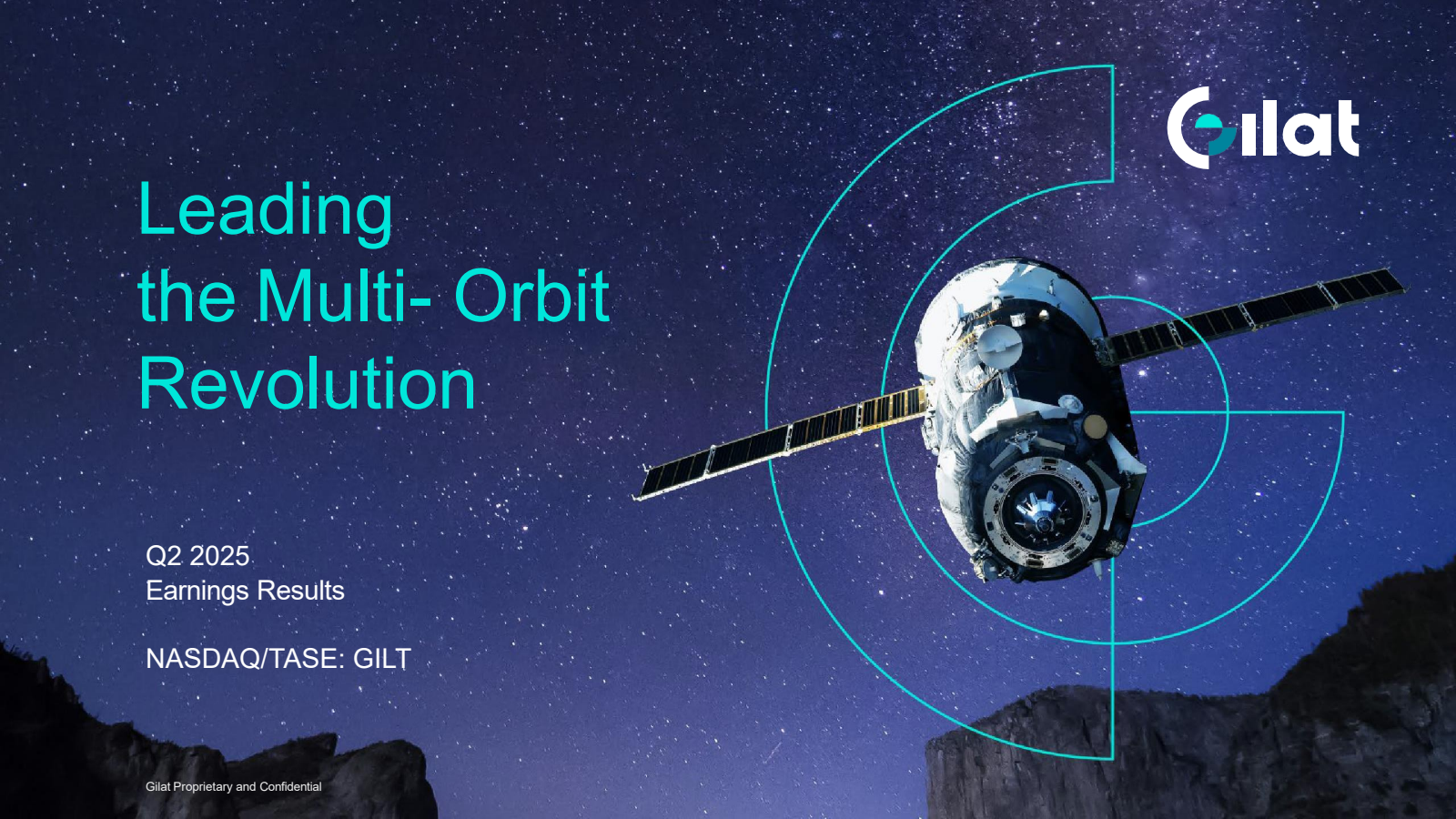Gilat Satellite Networks' Q2 2025 Slide Deck