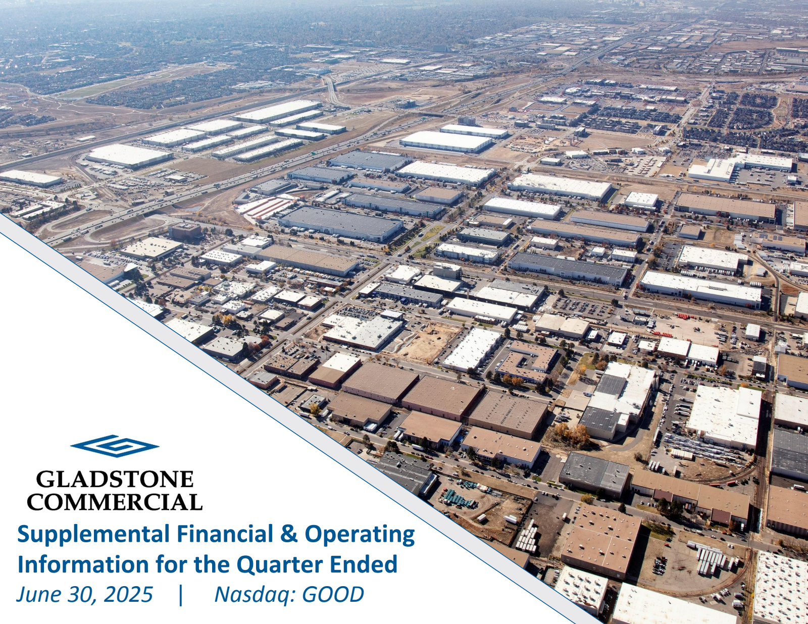 Gladstone Commercial's Q2 2025 Slide Deck