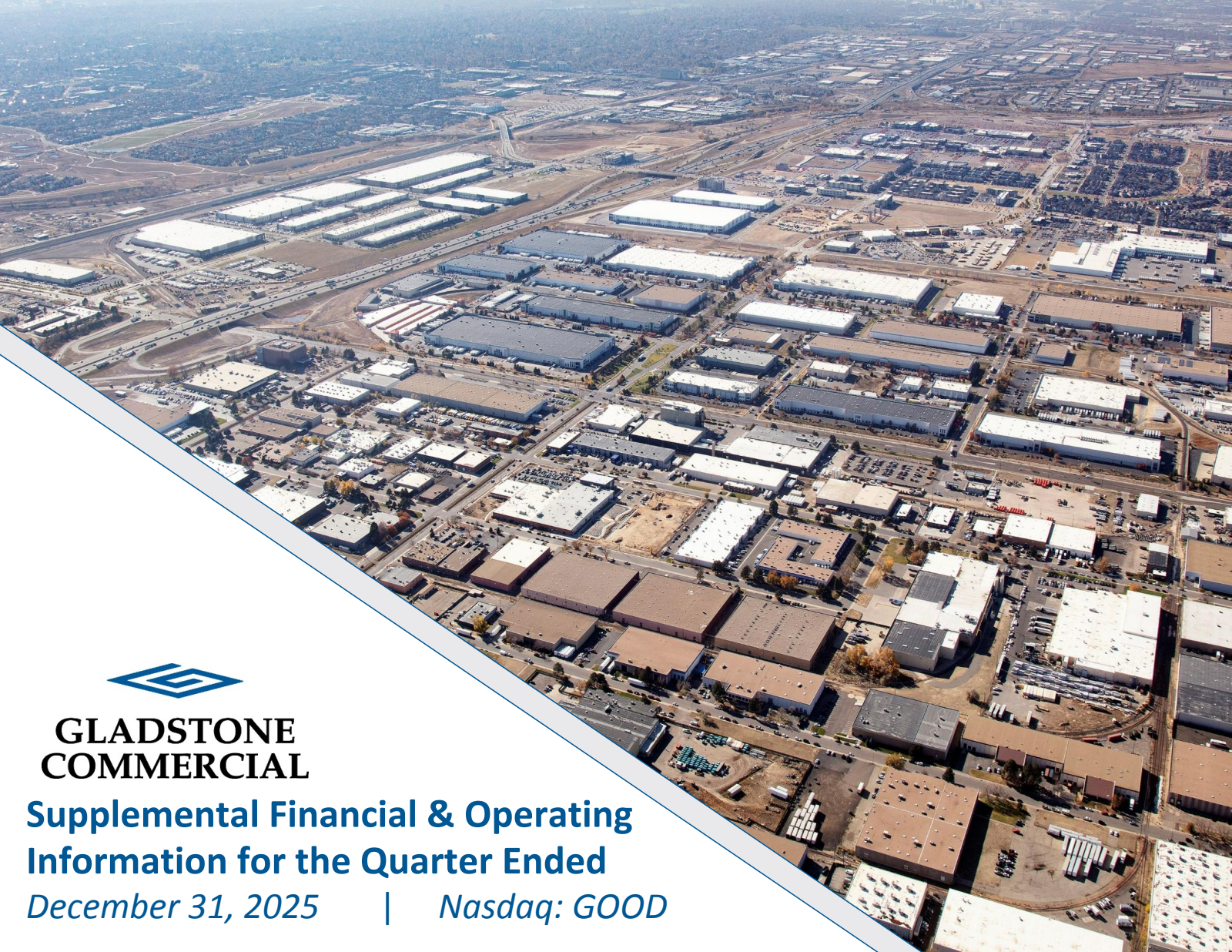 Gladstone Commercial's Q4 2025 Slide Deck
