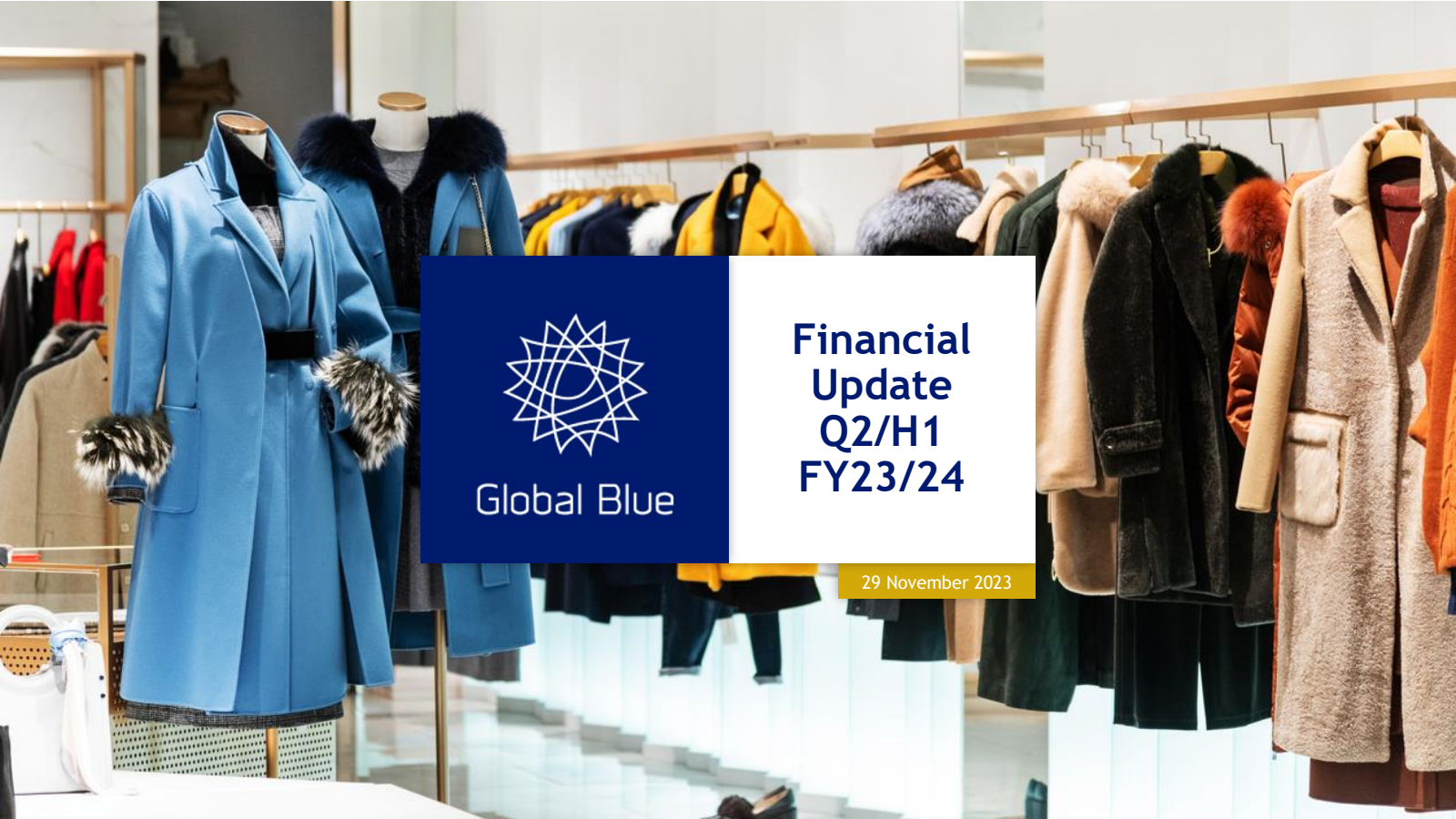 Global Blue Group's Q2 2024 Slide Deck