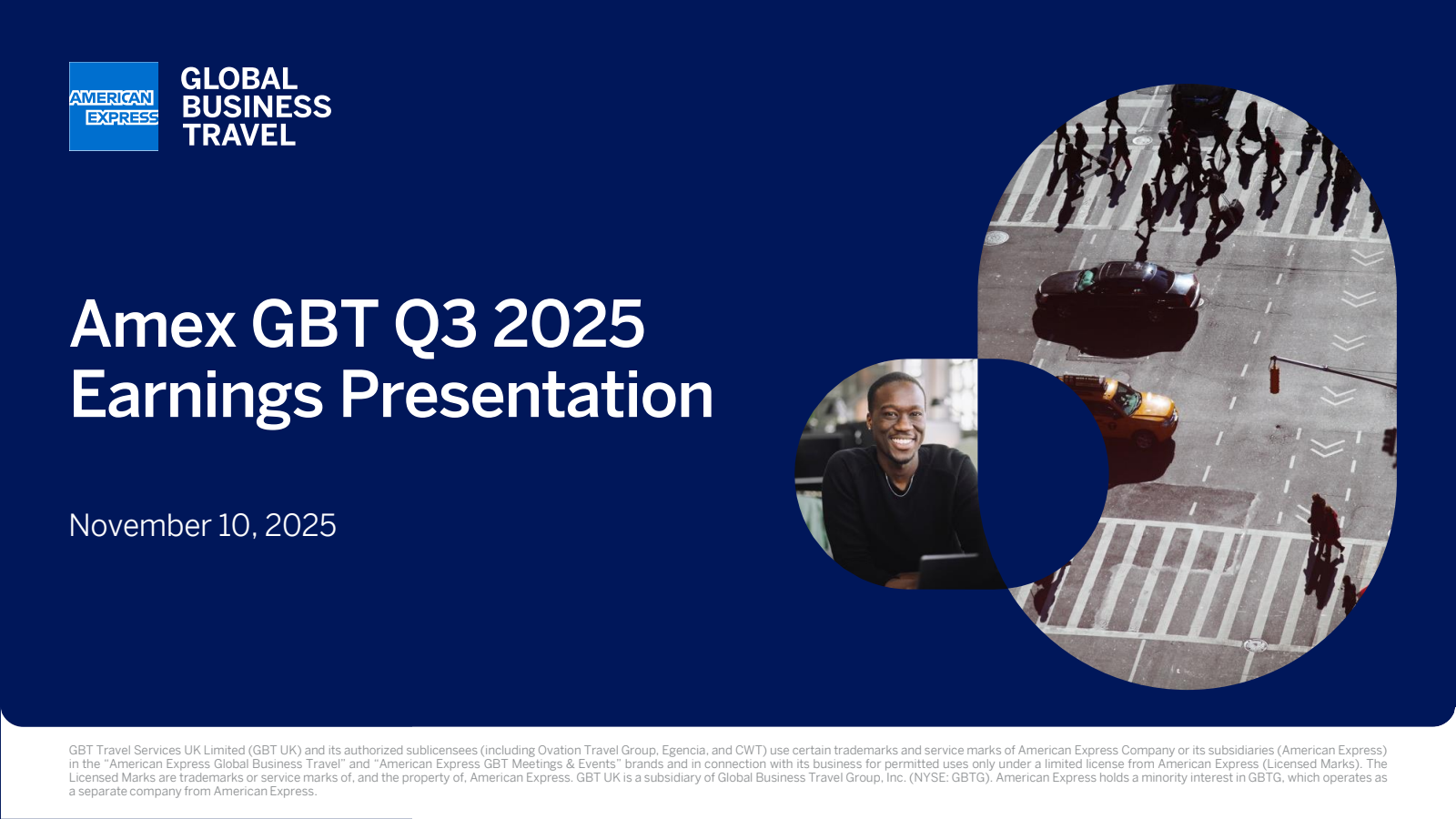 Global Business Travel Group's Q3 2025 Slide Deck