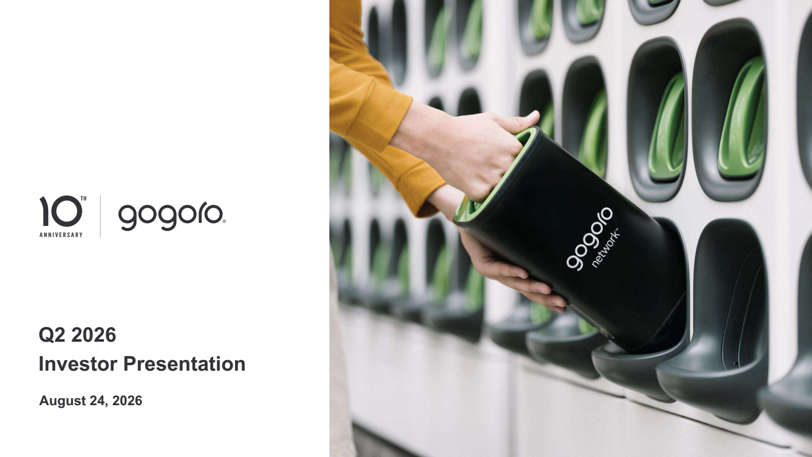Gogoro's Q2 2026 Slide Deck