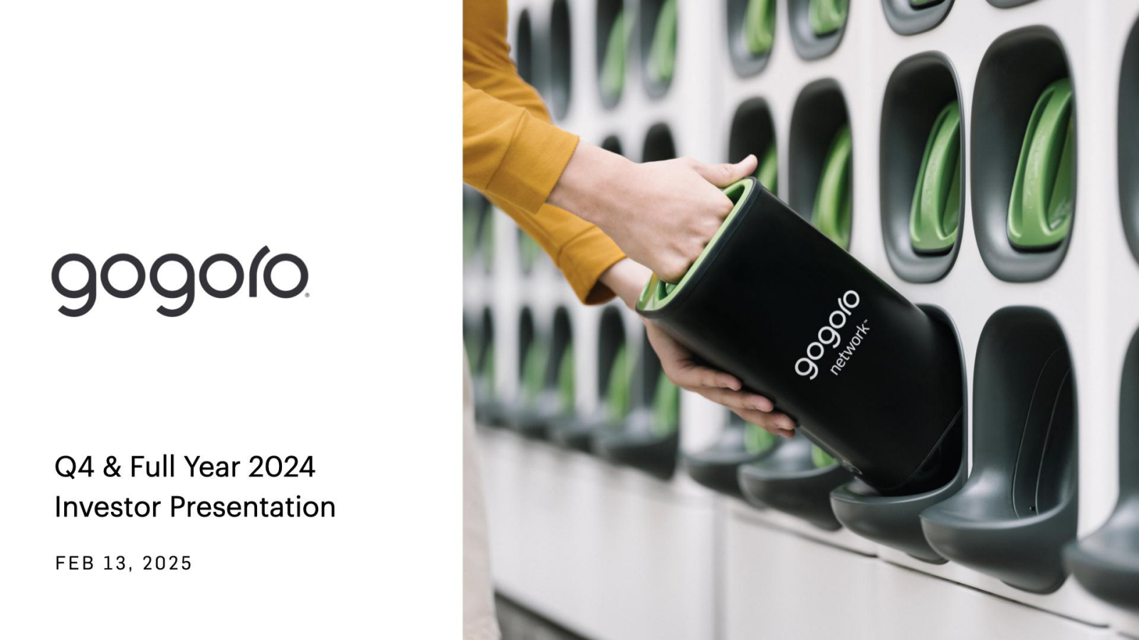 Gogoro's Q4 2024 Slide Deck