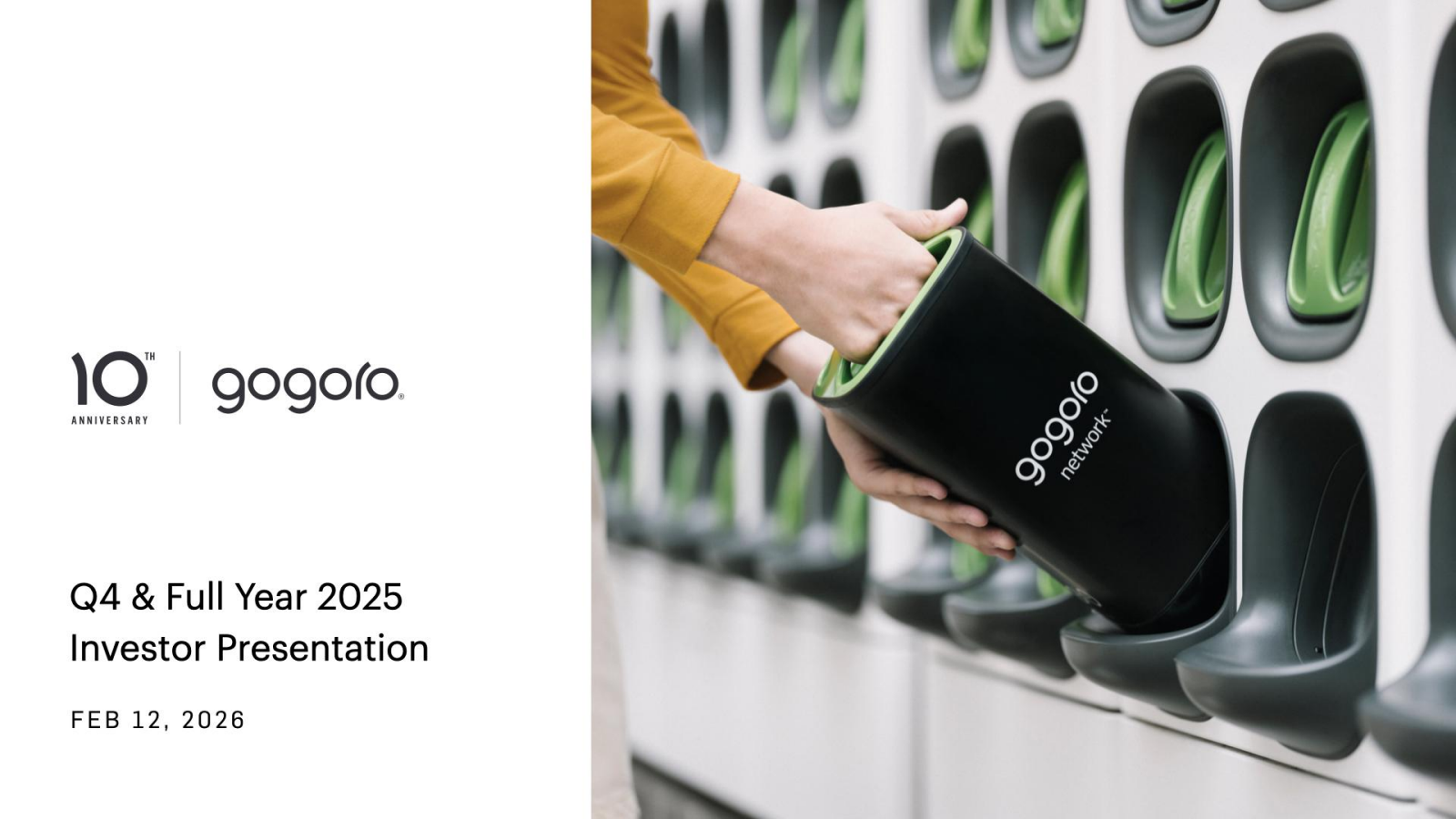 Gogoro's Q4 2025 Slide Deck