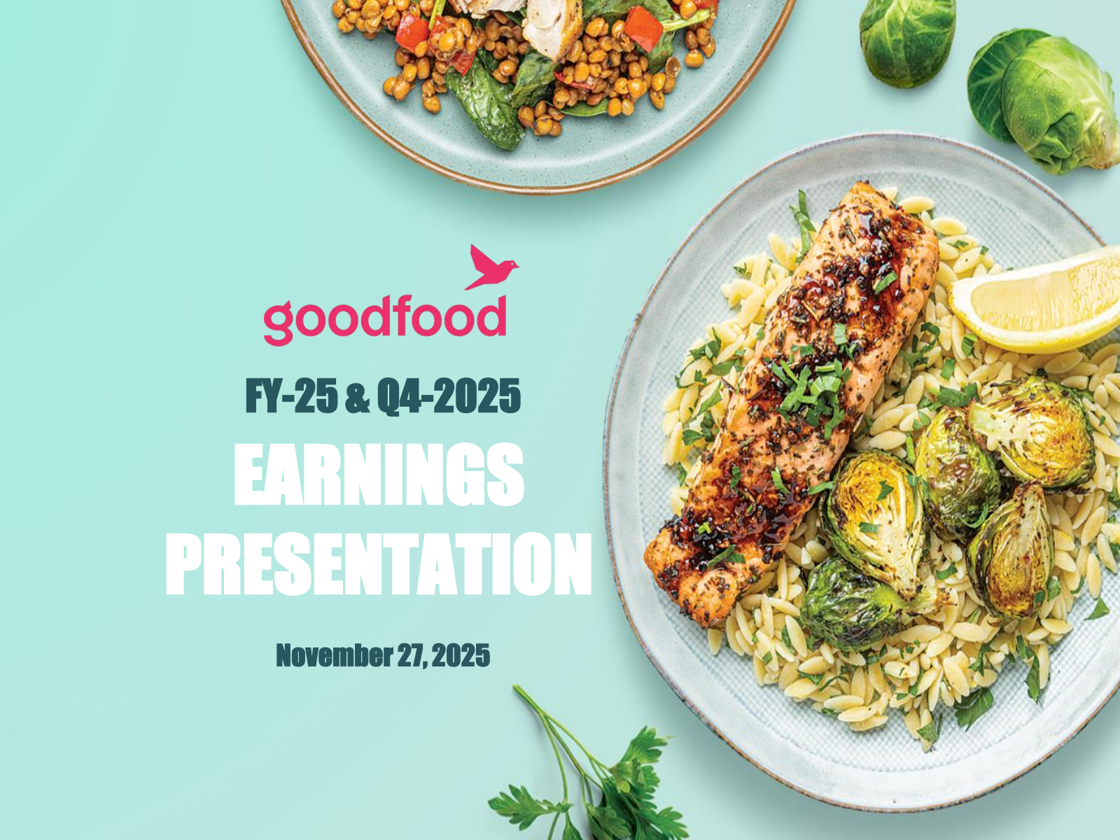 Goodfood Market's Q4 2025 Slide Deck