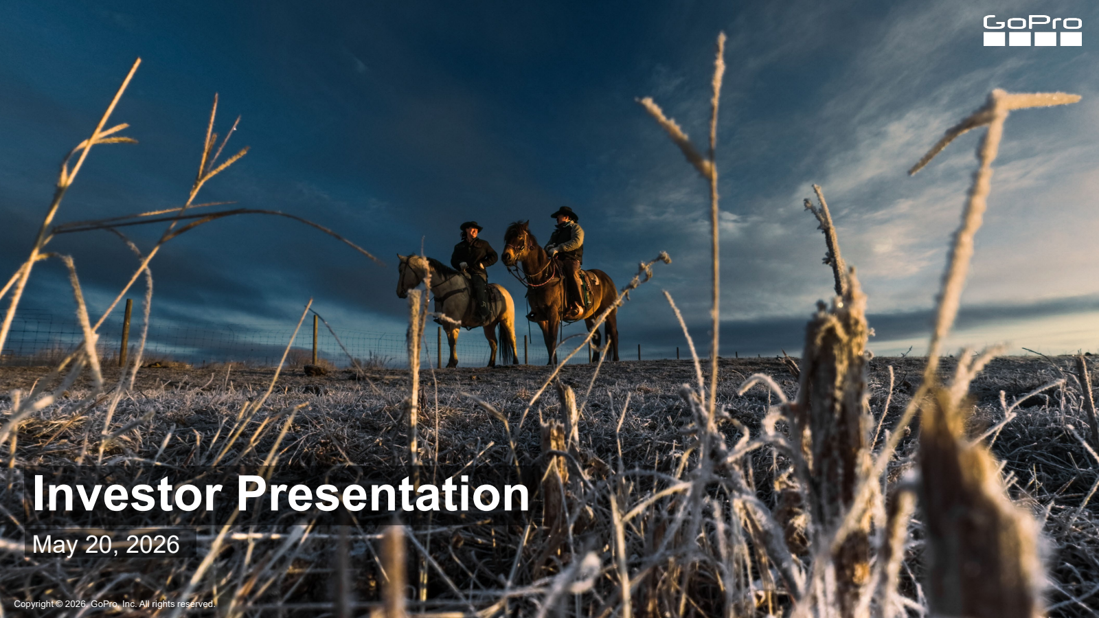 GoPro's Q1 2026 Slide Deck
