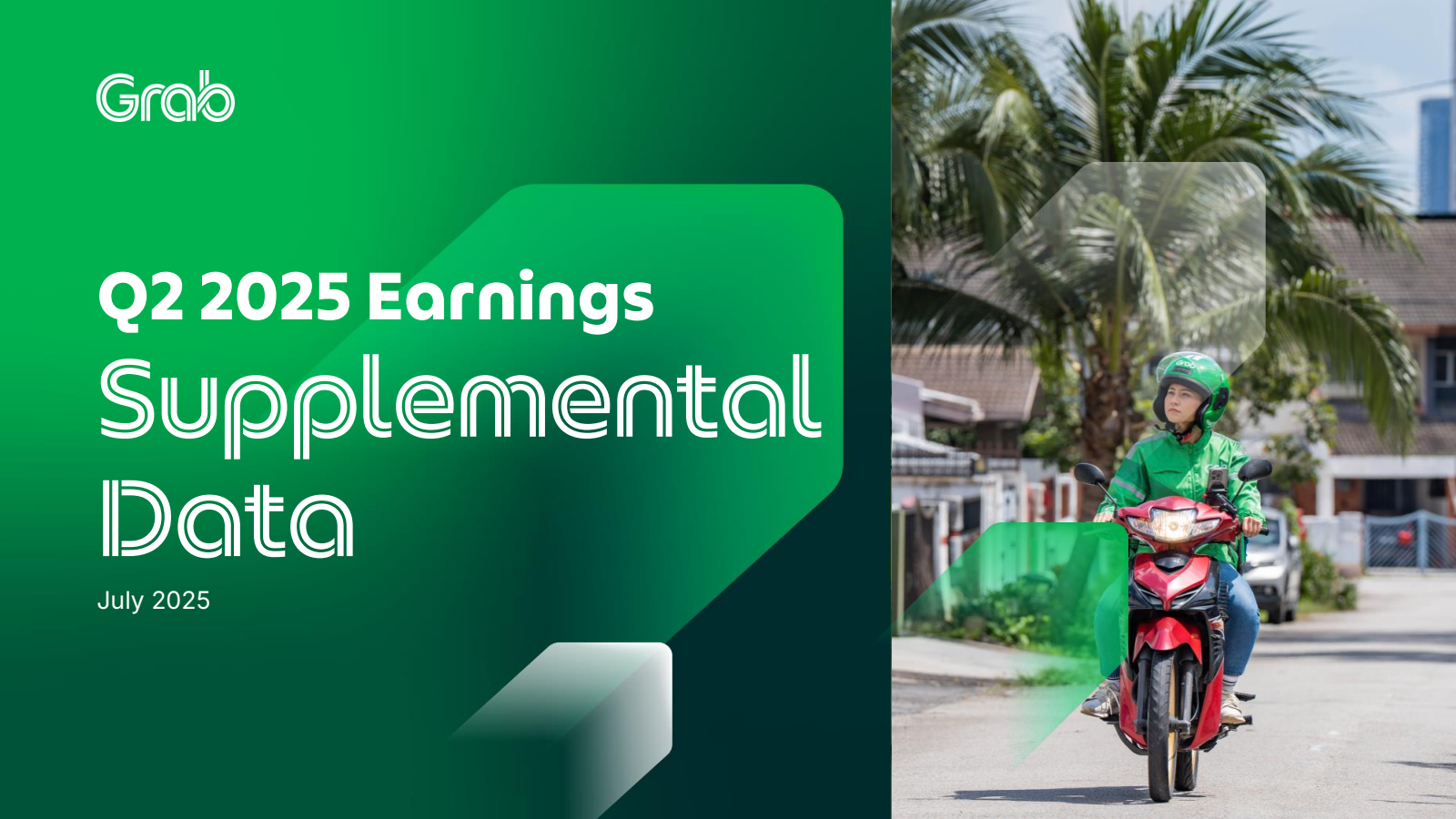 Grab's Q2 2025 Slide Deck