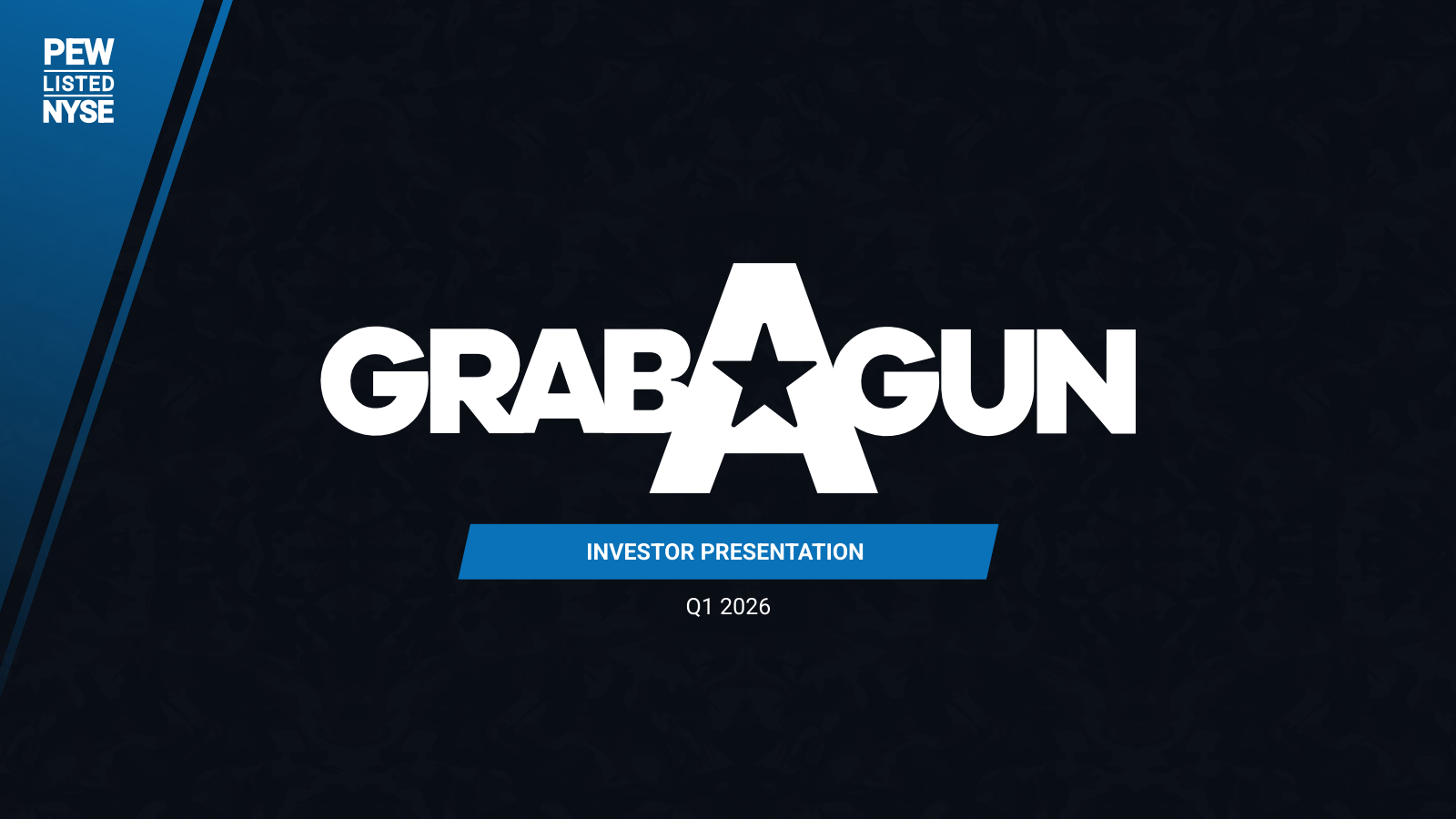 Grabagun Digital (PEW) Earnings Date and Reports 2026