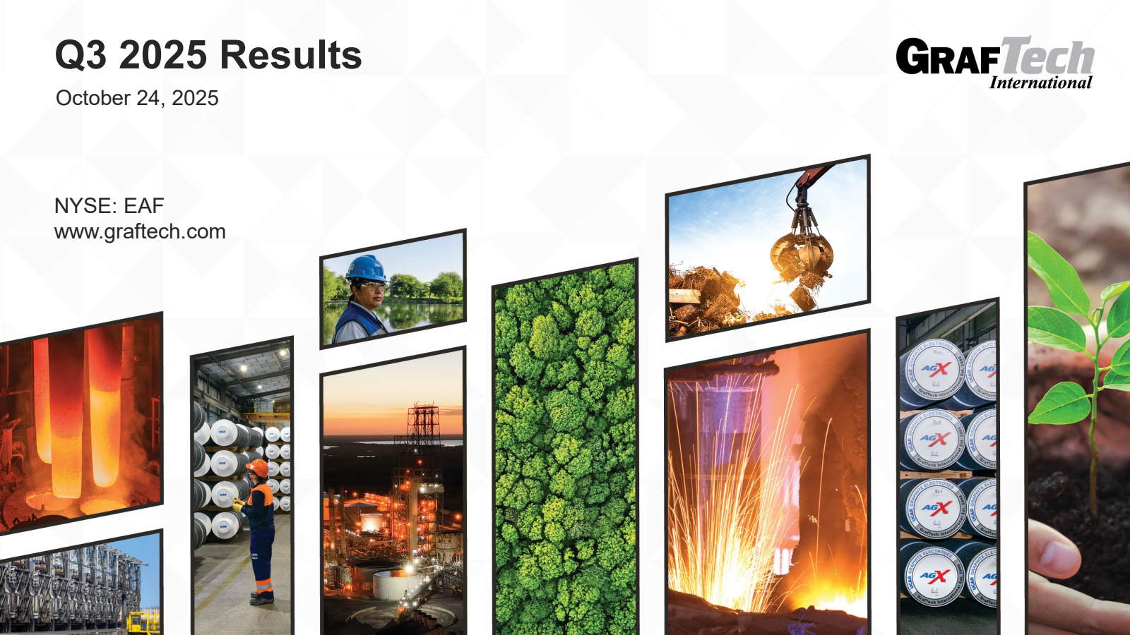 GrafTech International's Q3 2025 Slide Deck