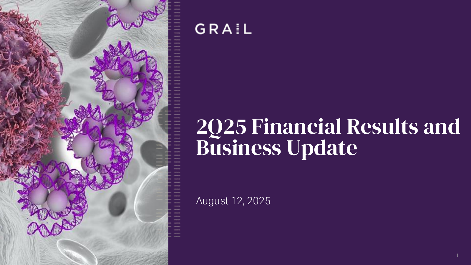 GRAIL's Q2 2025 Slide Deck