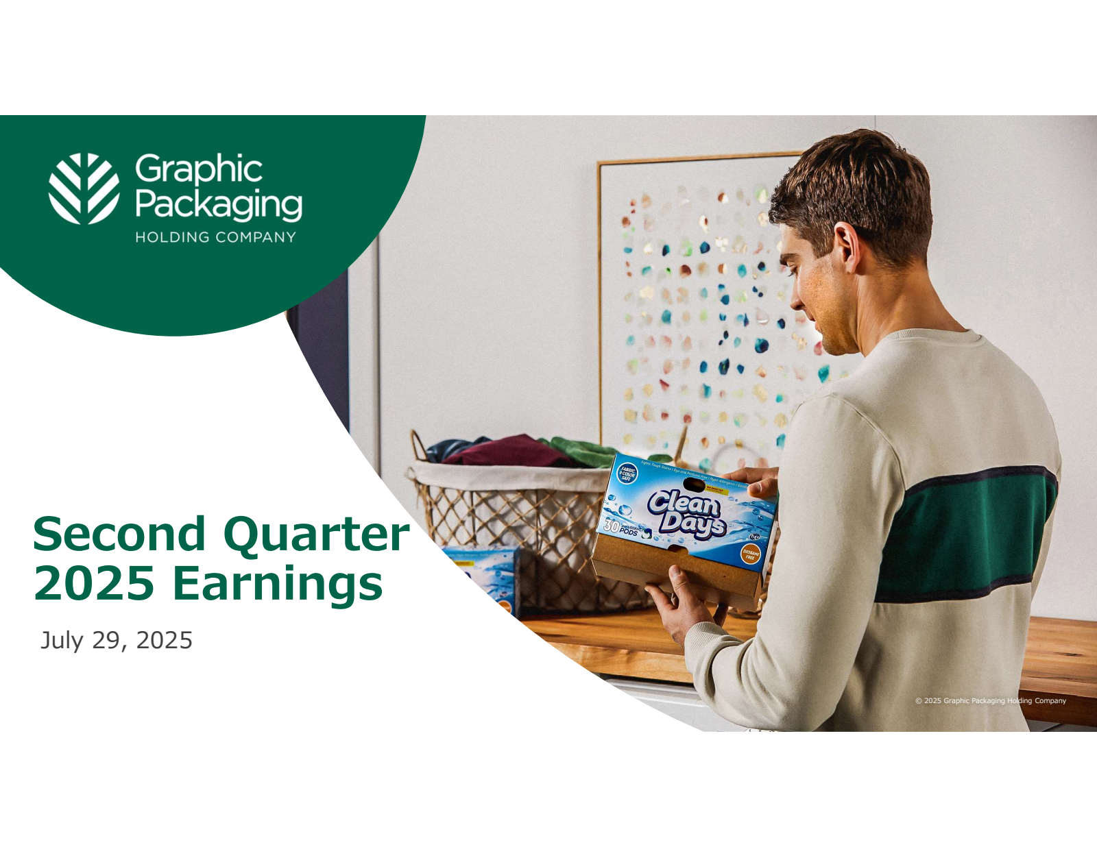 Graphic Packaging's Q2 2025 Slide Deck
