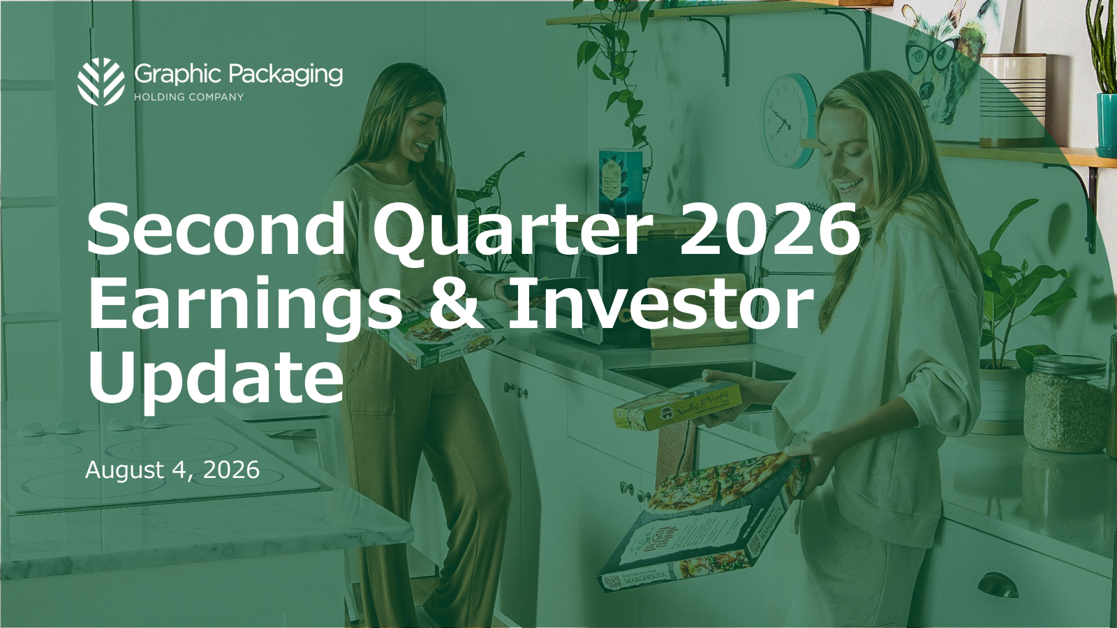 Graphic Packaging's Q2 2026 Slide Deck