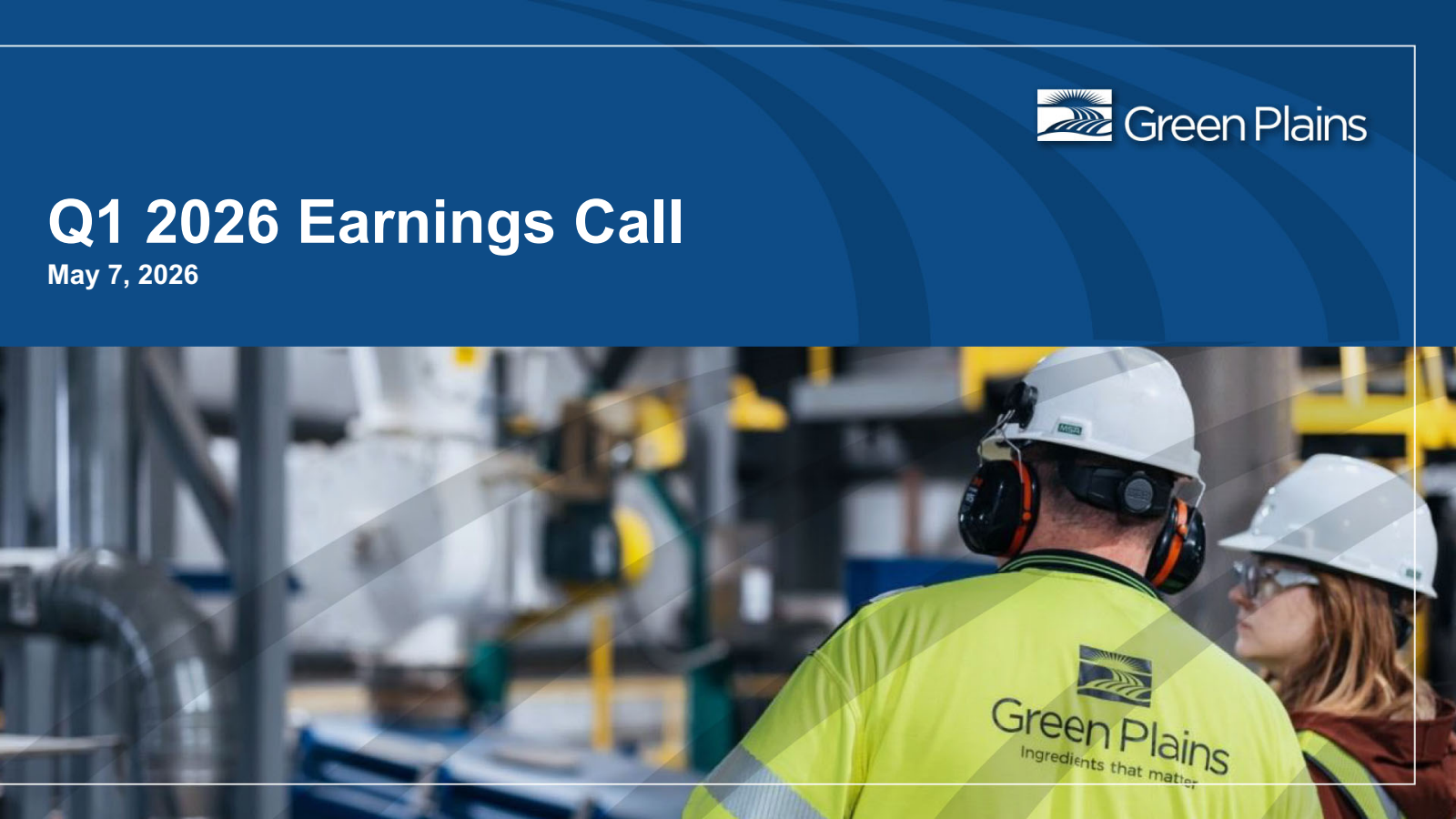 Green Plains' Q1 2026 Slide Deck