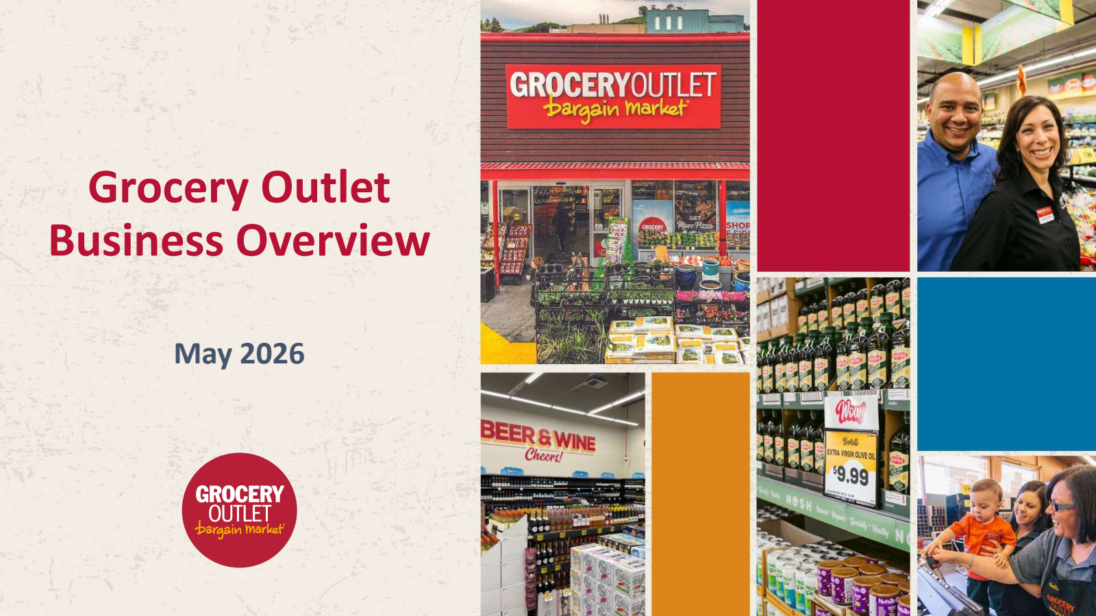 Grocery Outlet's Q1 2026 Slide Deck