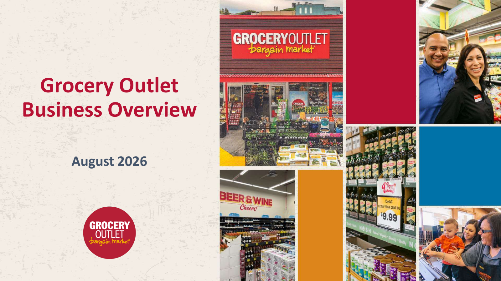Grocery Outlet's Q2 2026 Slide Deck