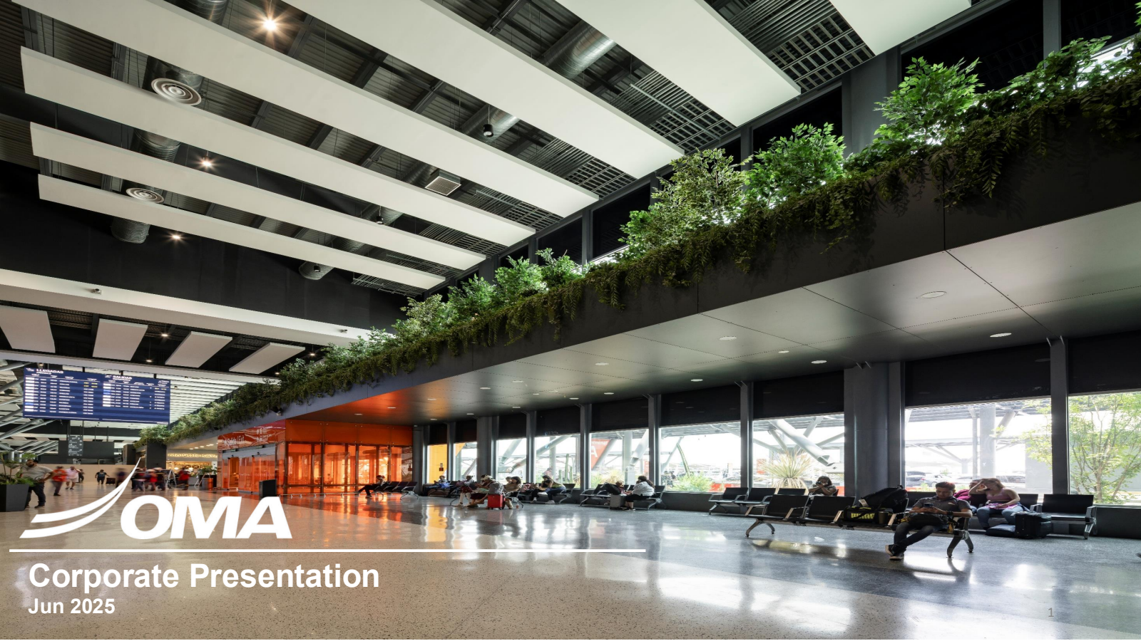 Grupo Aeroportuario del Centro Norte's Q1 2025 Slide Deck