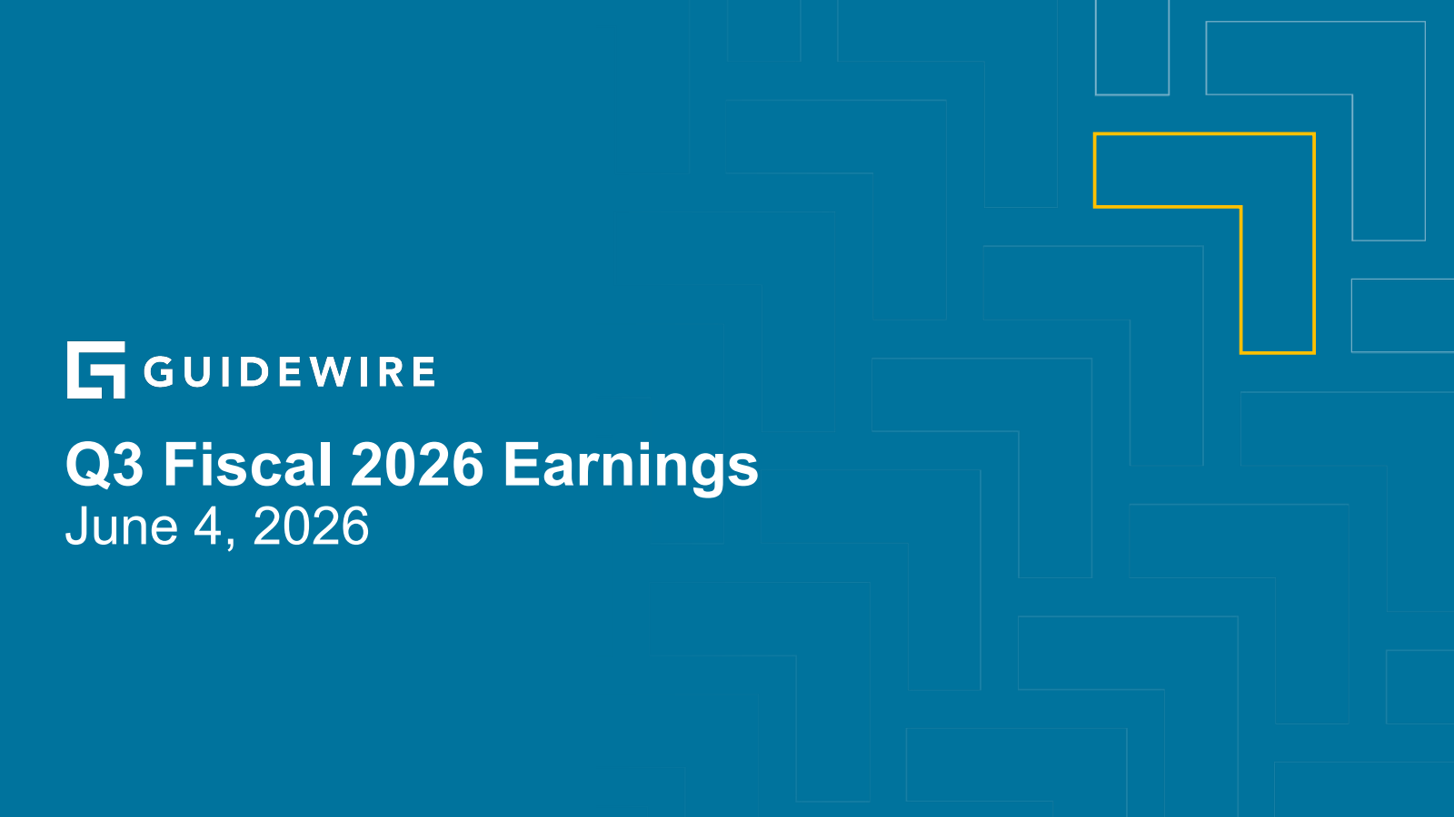 Guidewire Software's Q3 2026 Slide Deck
