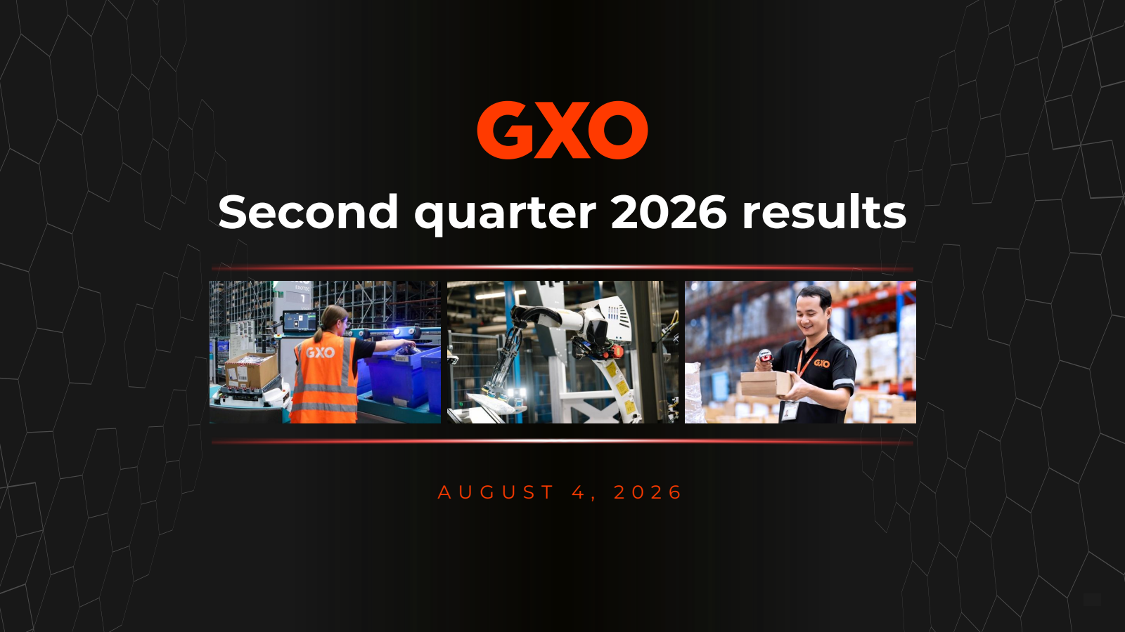 GXO Logistics' Q2 2026 Slide Deck