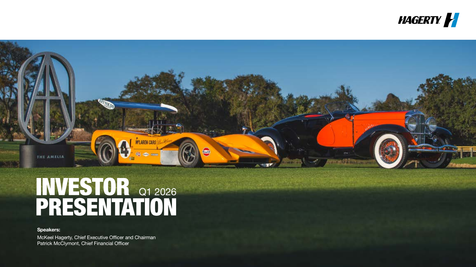 Hagerty's Q1 2026 Slide Deck