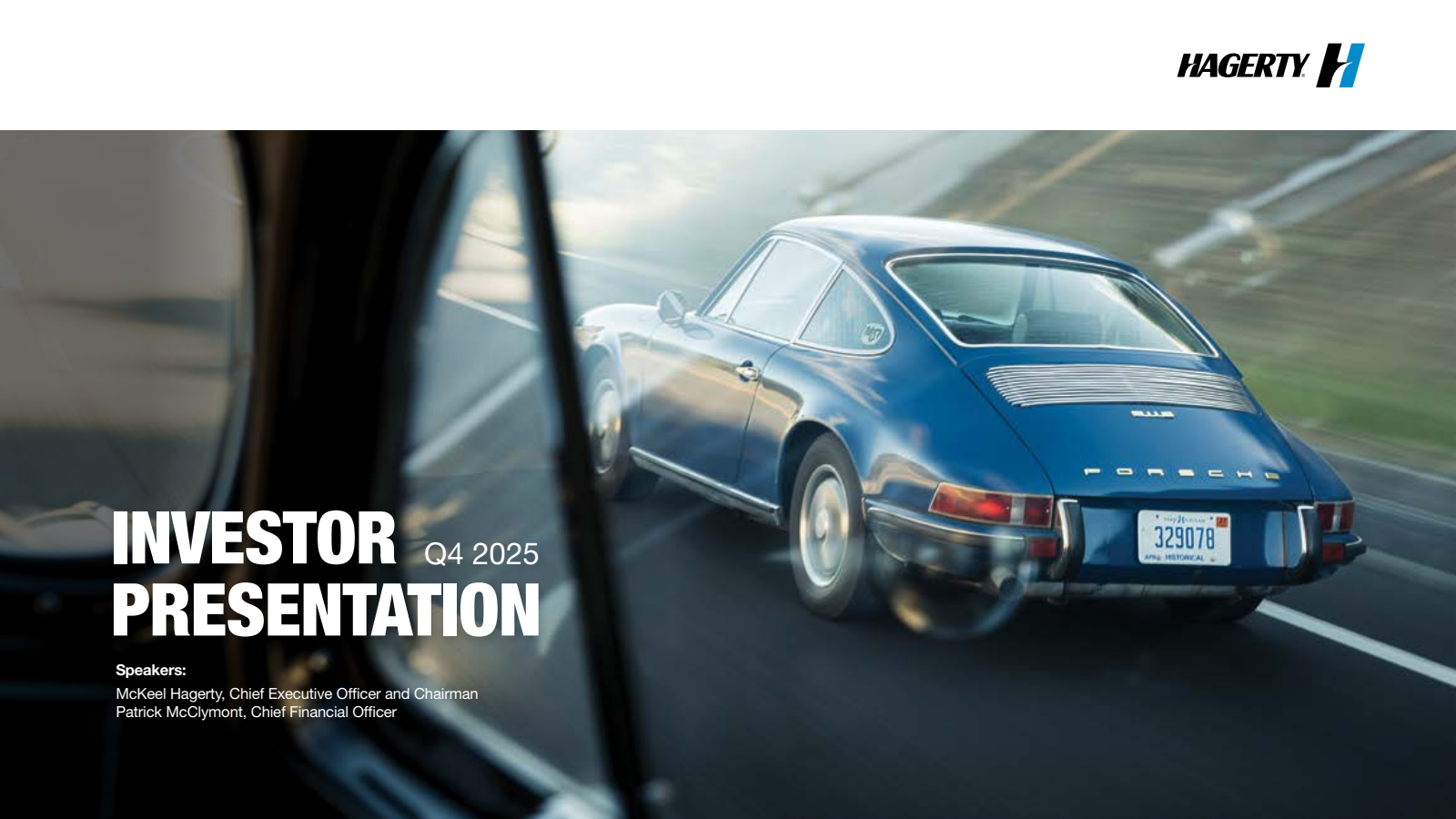 Hagerty's Q4 2025 Slide Deck