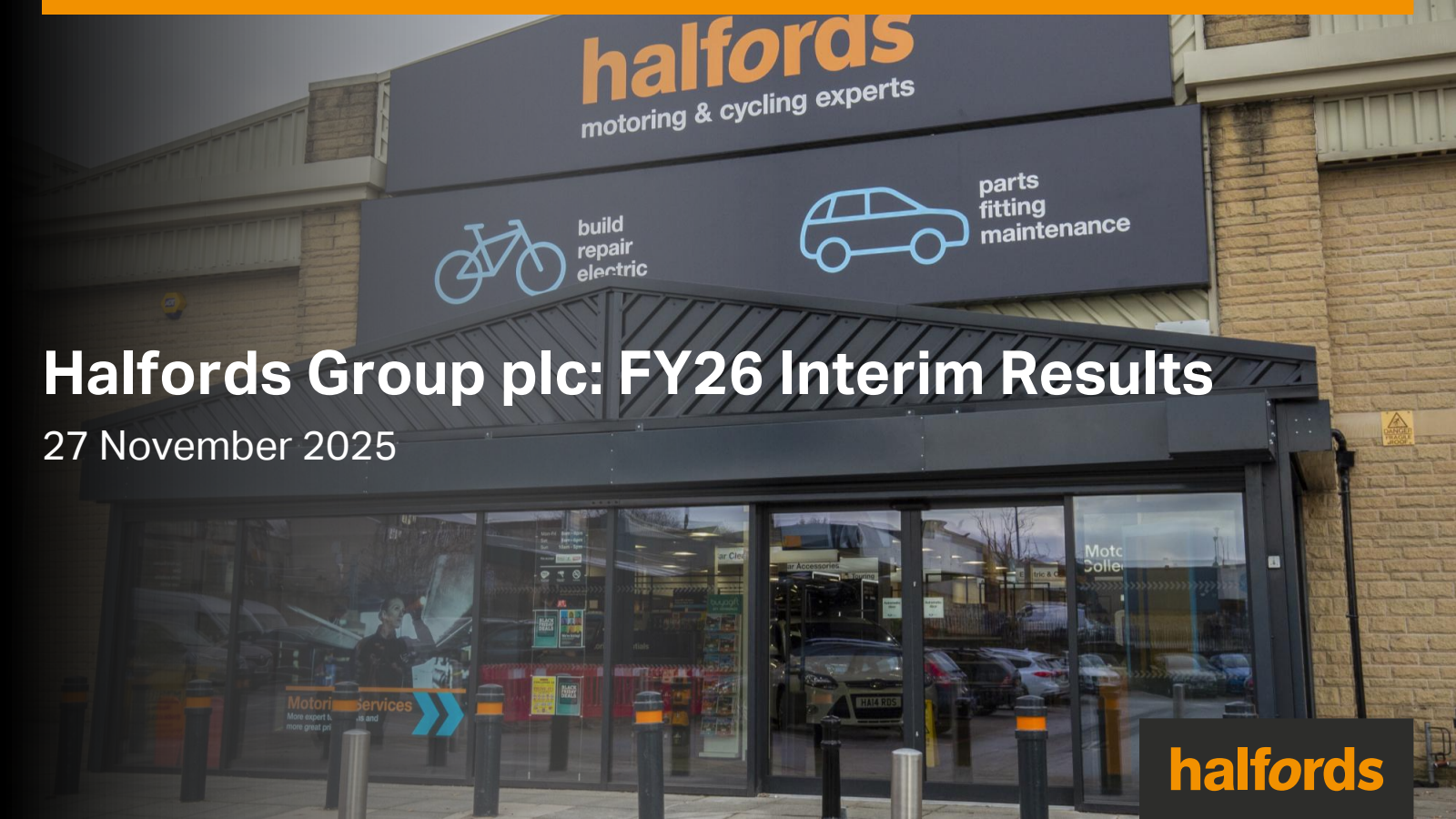 Halfords Group's H1 2026 Pre Recorded Slide Deck