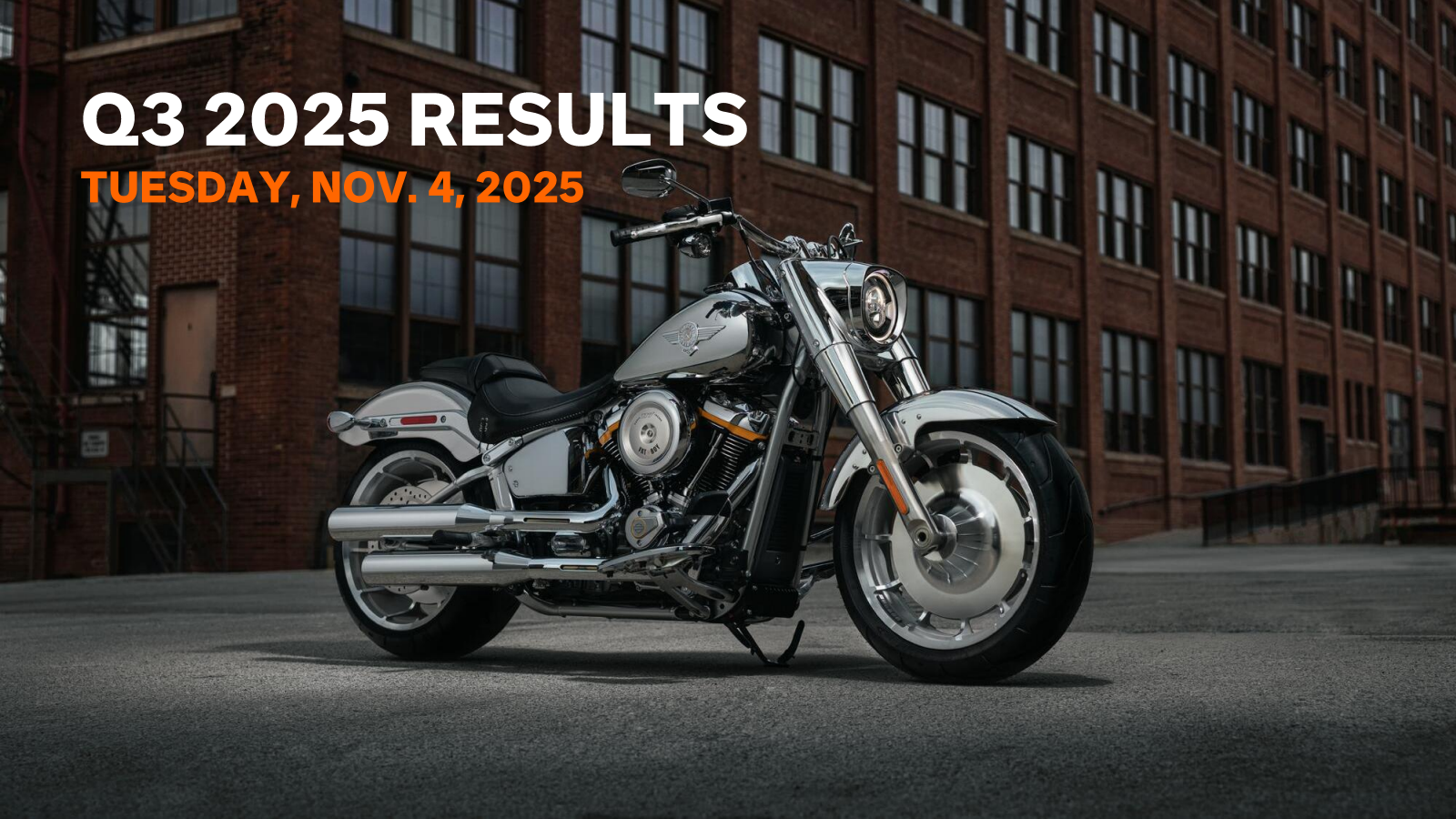 Harley-Davidson's Q3 2025 Slide Deck