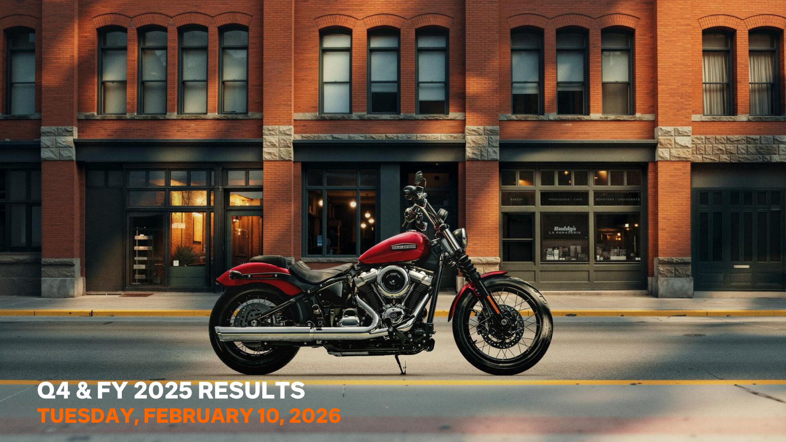 Harley-Davidson's Q4 2025 Slide Deck