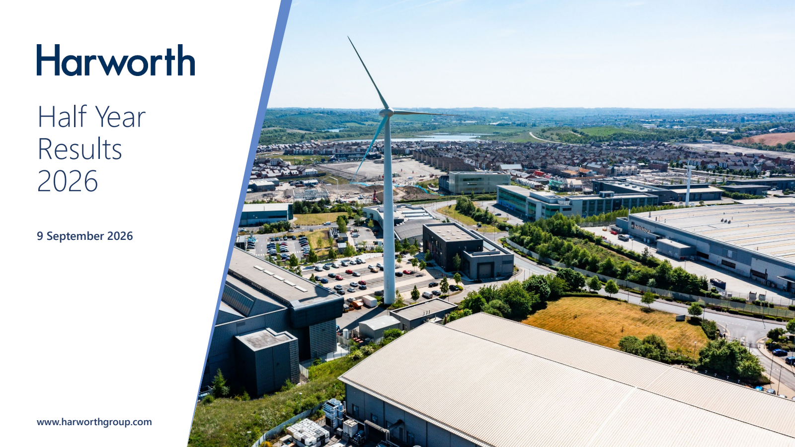Harworth Group's H1 2026 Slide Deck