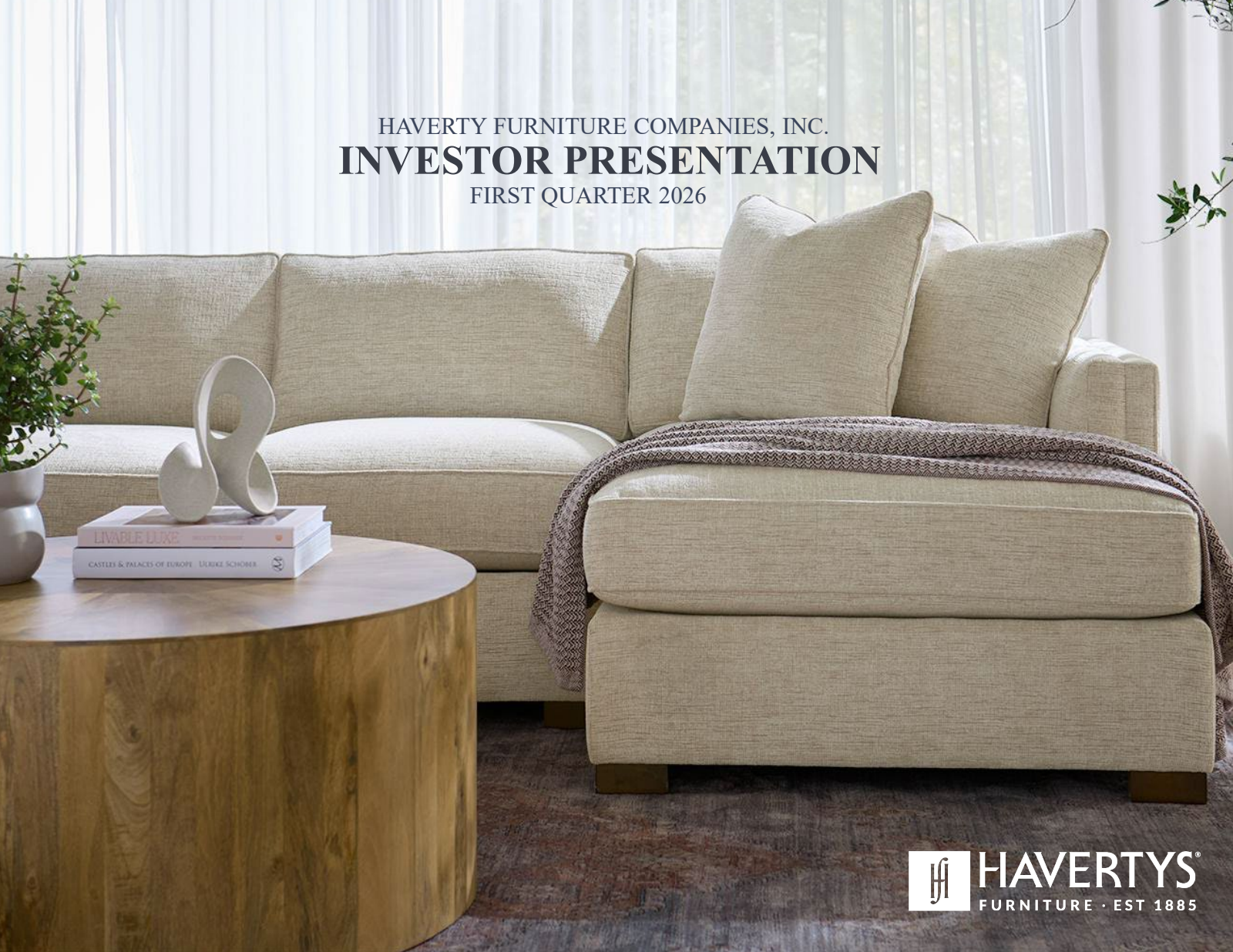 Haverty Furniture Companies' Q1 2026 Slide Deck