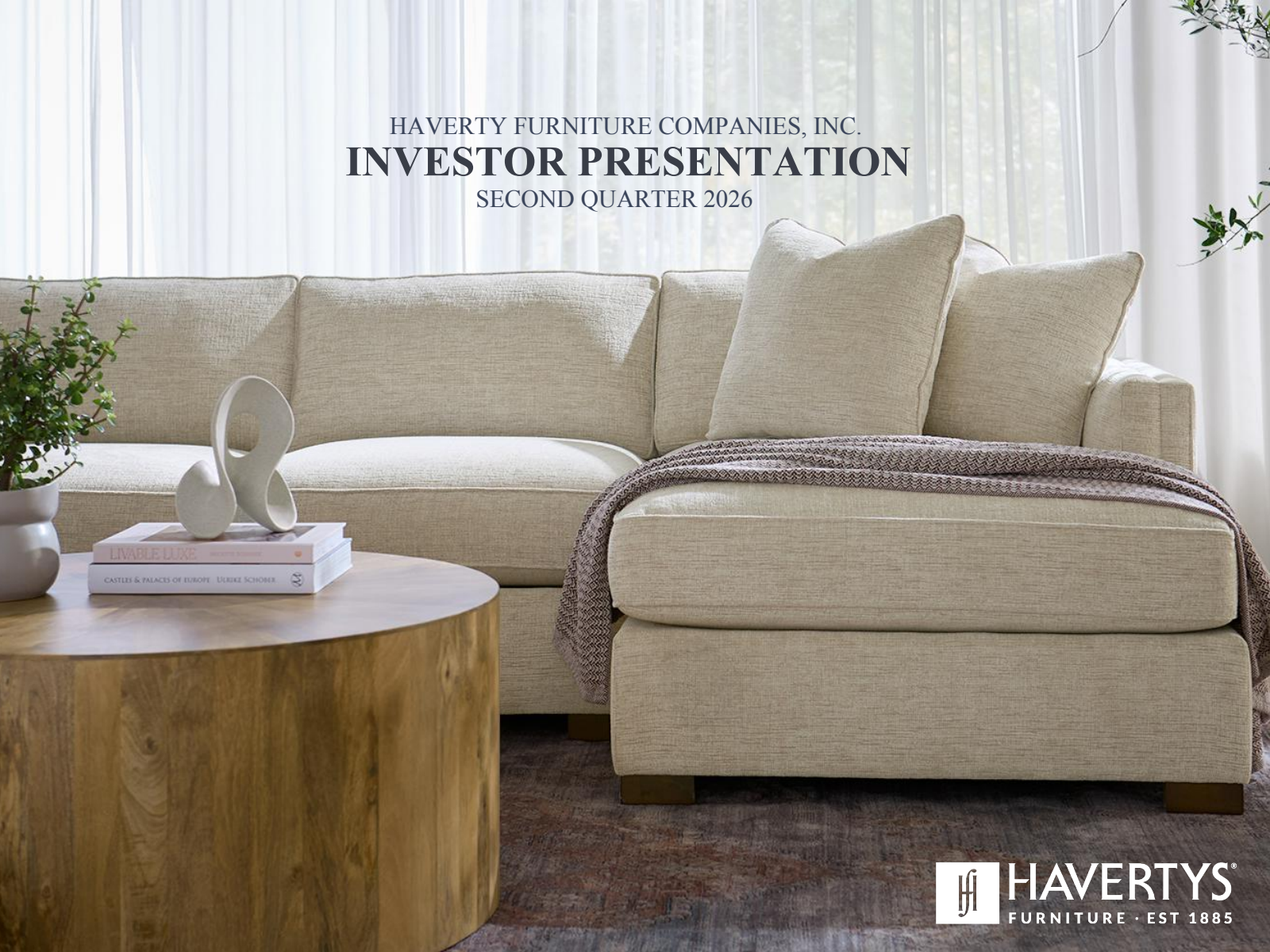 Haverty Furniture Companies' Q2 2026 Slide Deck