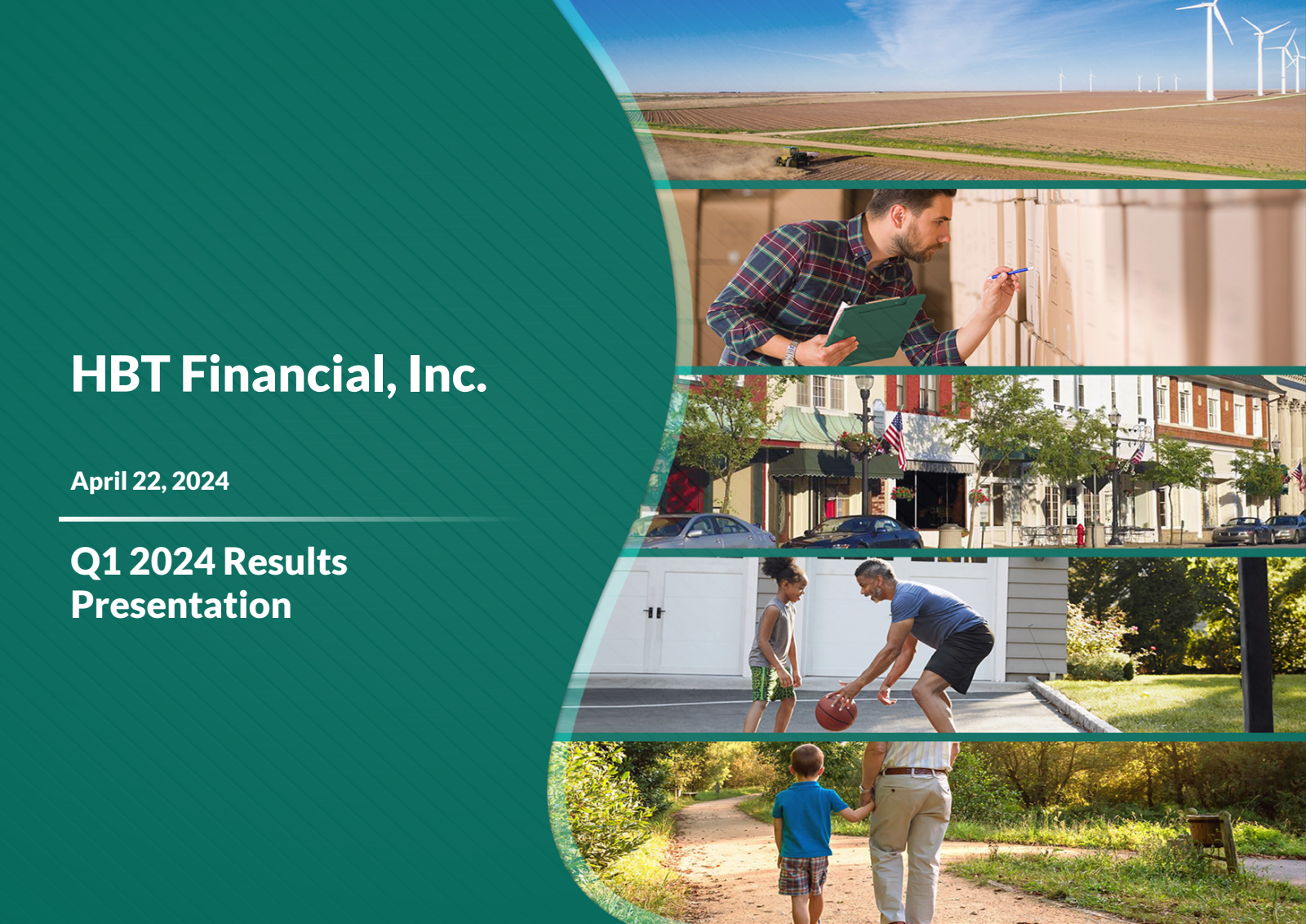 HBT Financial's Q1 2024 Slide Deck