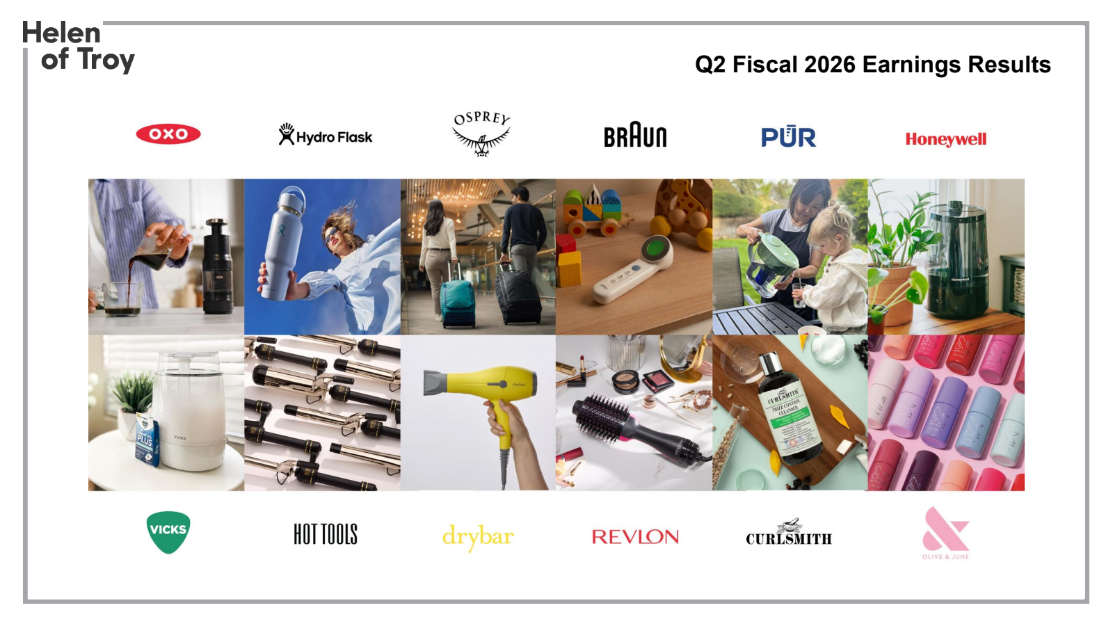 Helen of Troy's Q2 2026 Slide Deck
