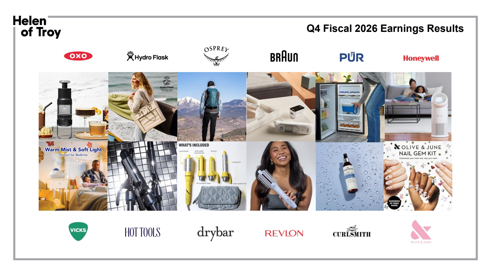 Helen of Troy's Q4 2026 Slide Deck