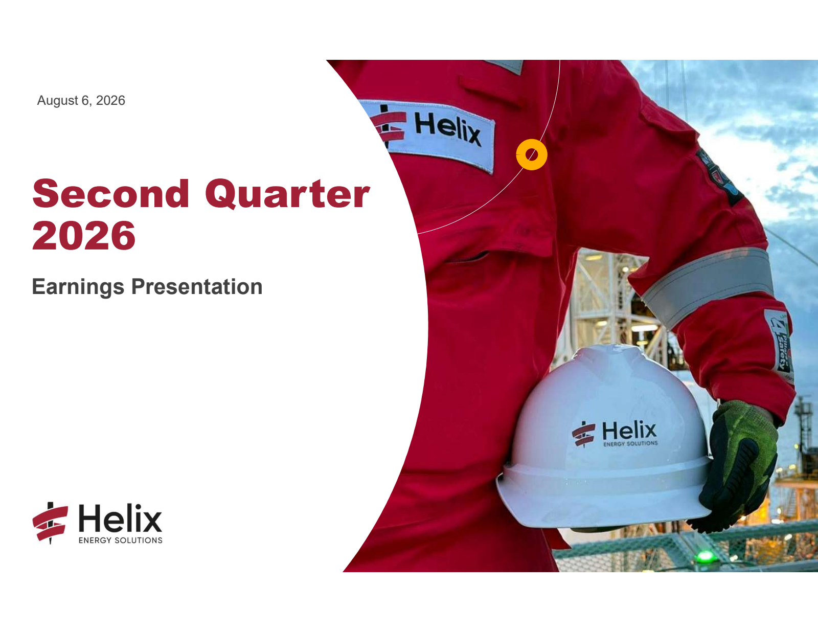 Helix Energy Solutions Group's Q2 2026 Slide Deck