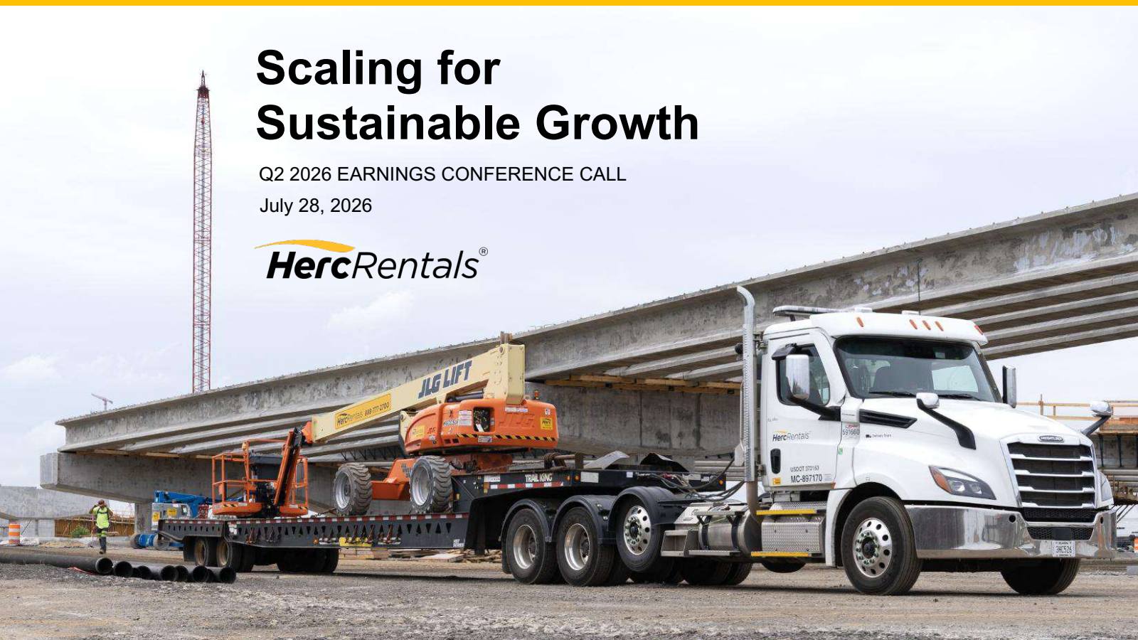 Herc's Q2 2026 Slide Deck