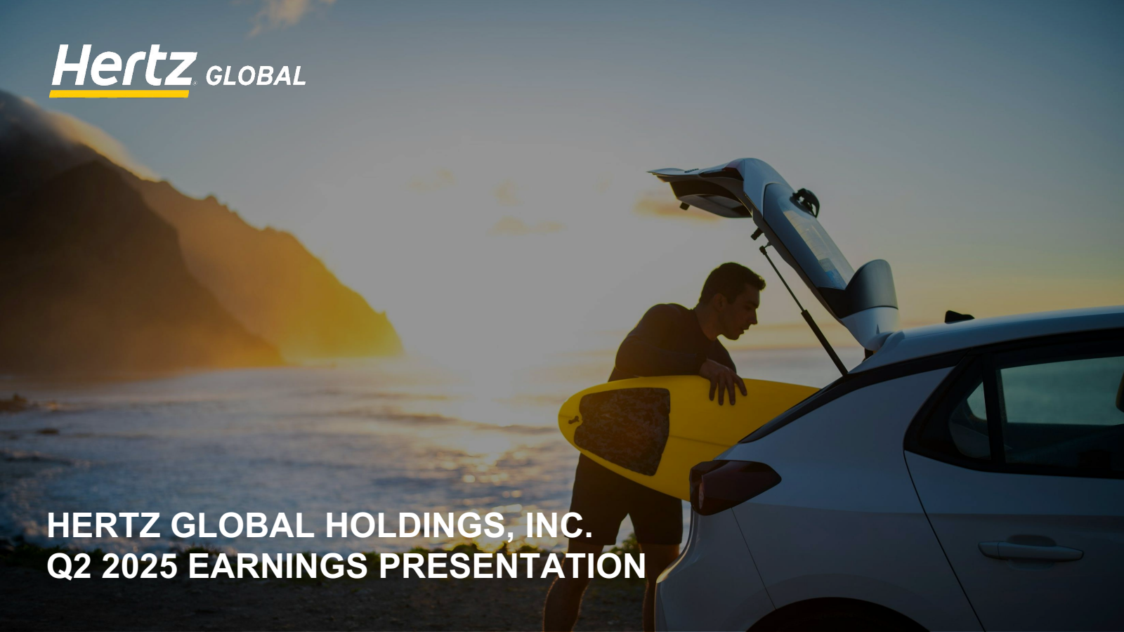 Hertz Global's Q2 2025 Slide Deck