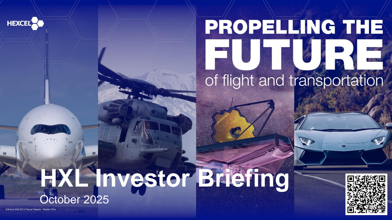 Hexcel's Q3 2025 Slide Deck