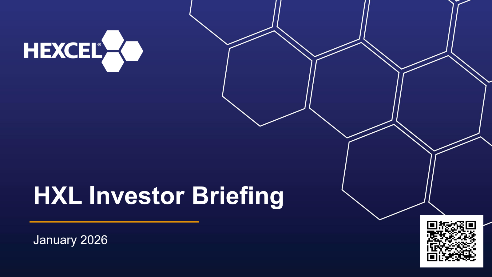 Hexcel's Q4 2025 Slide Deck