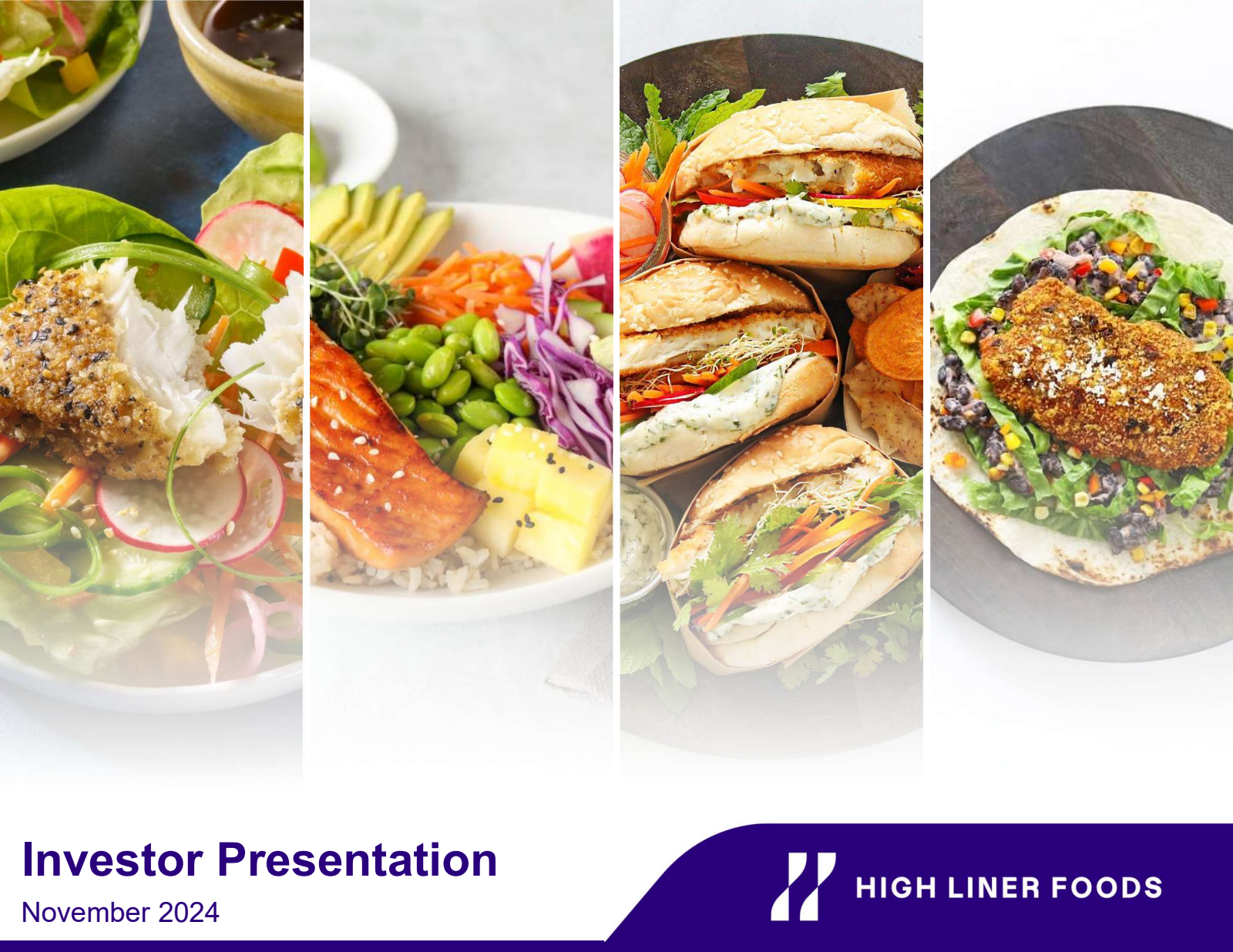 High Liner Foods' Q3 2024 Slide Deck
