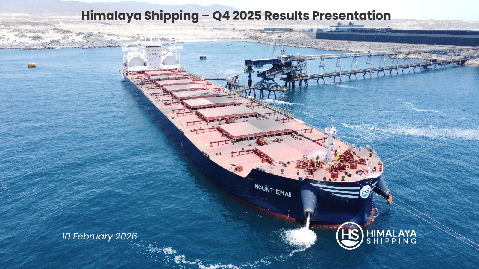 Himalaya Shipping's Q4 2025 Slide Deck