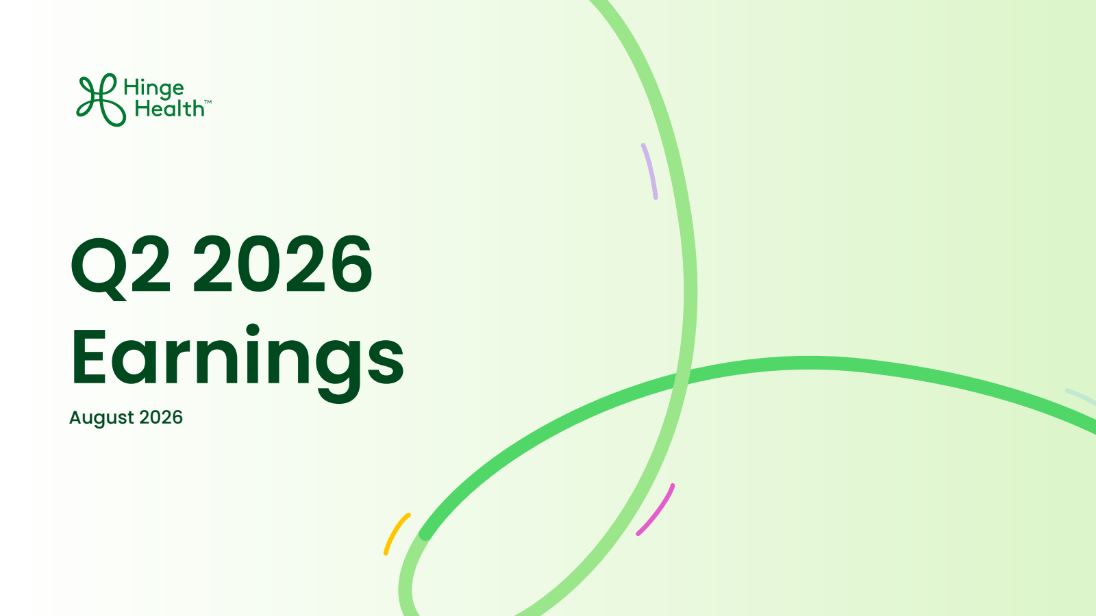Hinge Health's Q2 2026 Slide Deck