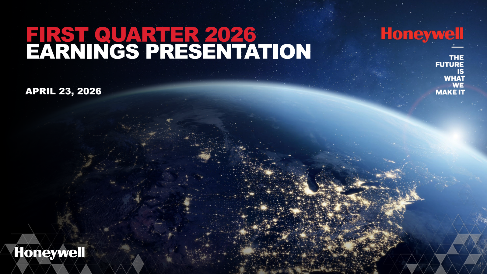 Honeywell International's Q1 2026 Slide Deck