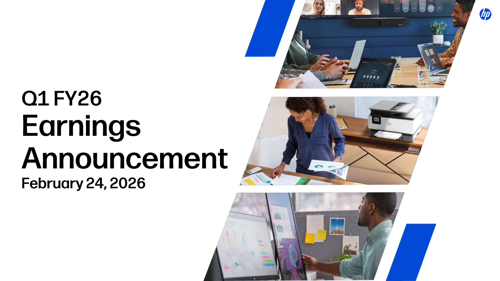 HP's Q1 2026 Slide Deck