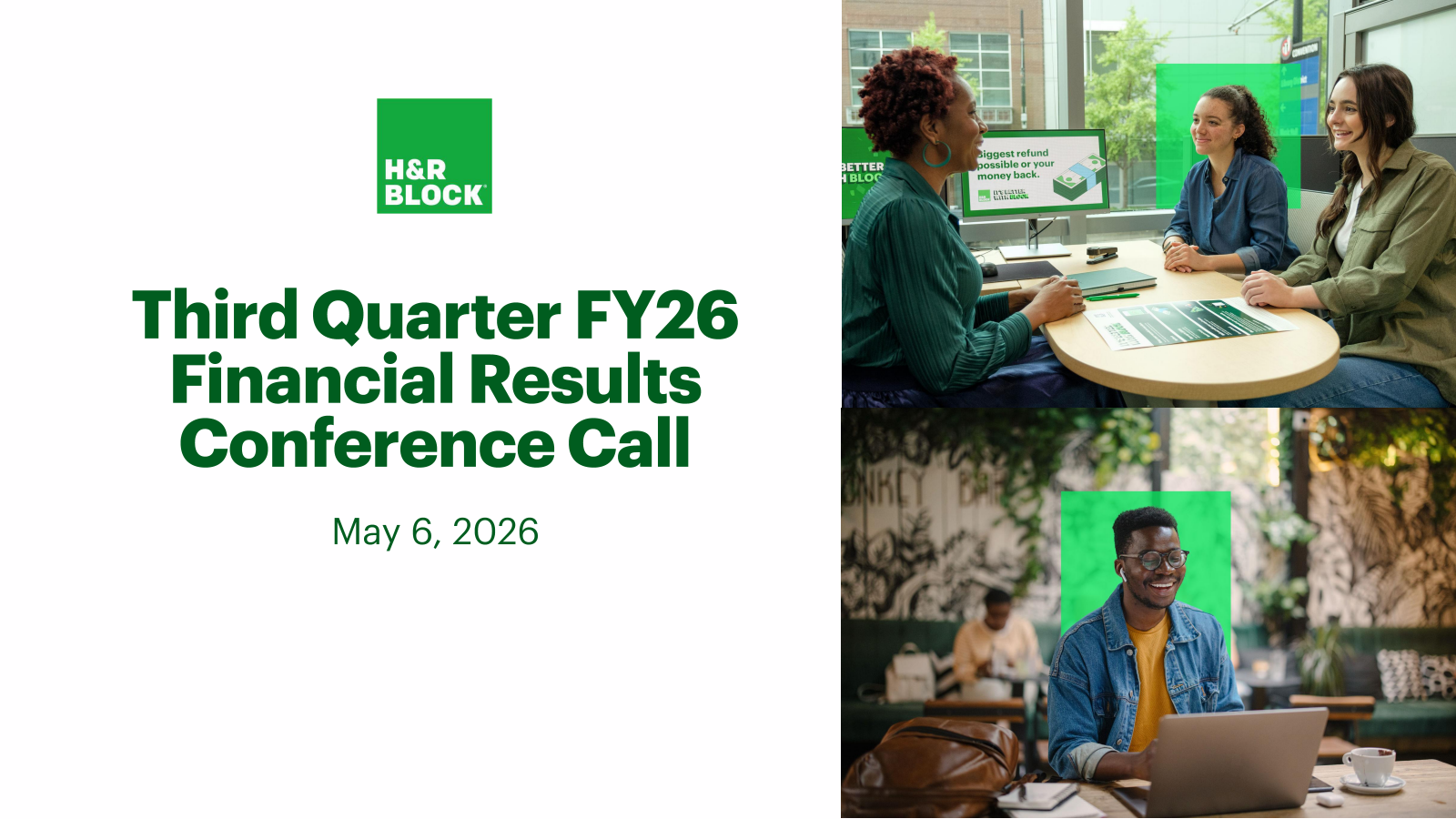 H&R Block's Q3 2026 Slide Deck