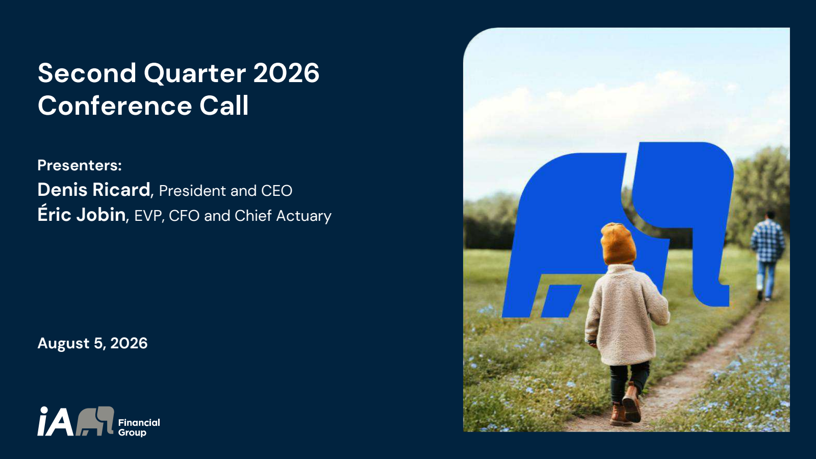 iA Financial's Q2 2026 Slide Deck