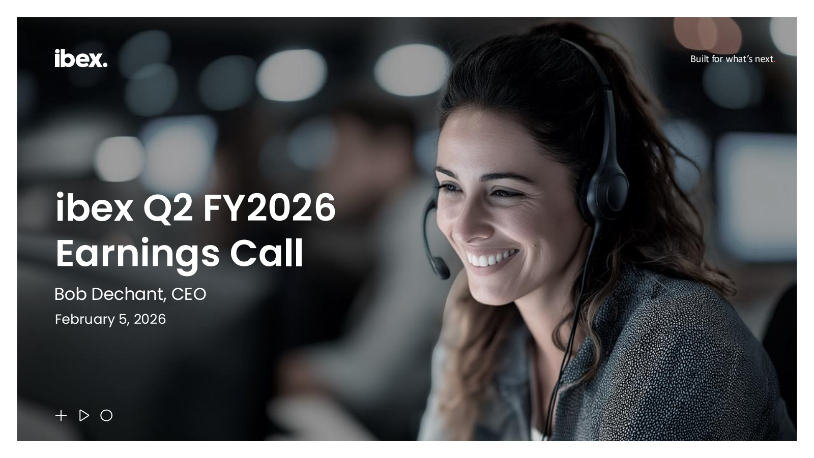 IBEX's Q2 2026 Slide Deck
