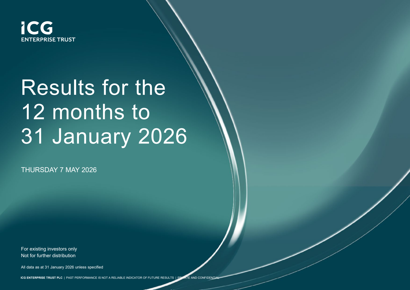 ICG Enterprise Trust's Q4 2026 Slide Deck