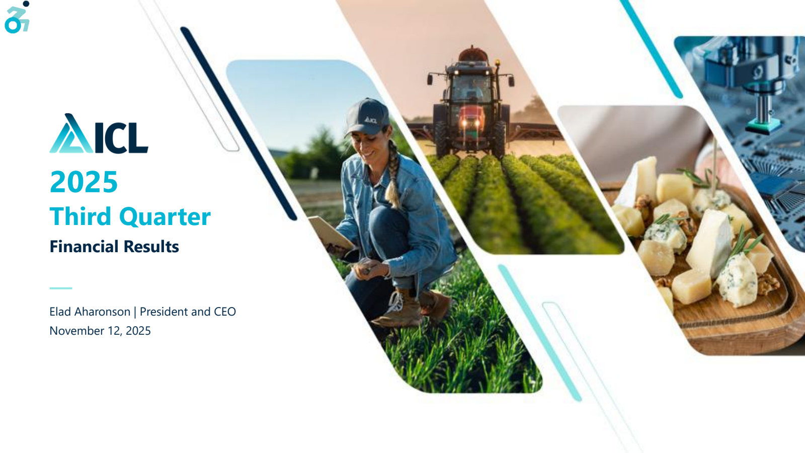 ICL Group's Q3 2025 Slide Deck