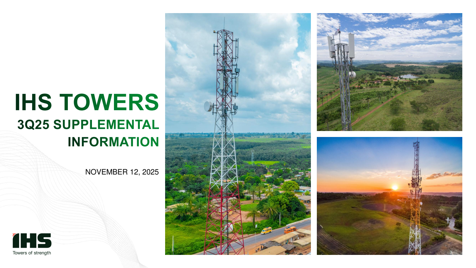 IHS's Q3 2025 Slide Deck
