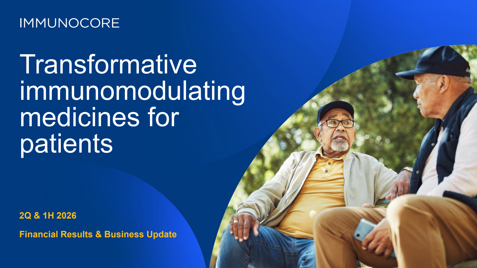 Immunocore's Q2 2026 Slide Deck